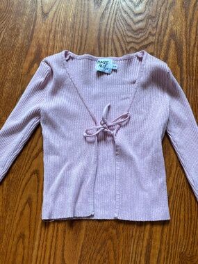 Princess polly pink long sleeve cardigan